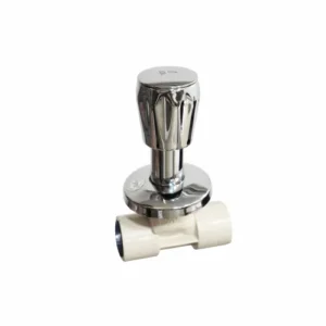 Concealed Stop Cock with CPVC Body 25mm in Full TUrn Spindle