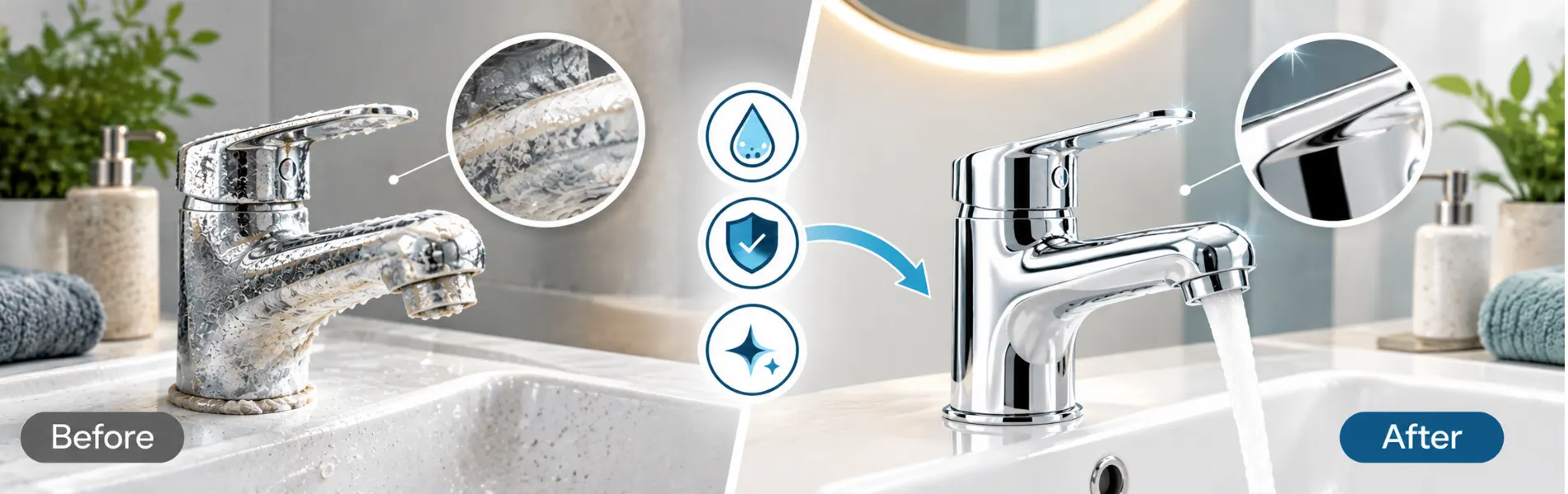 Hard Water Problems in Bathroom: How to Protect Your Fixtures