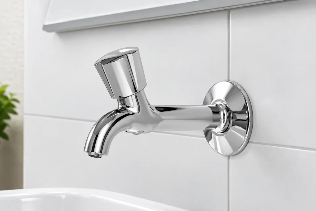 wall-mounted faucet