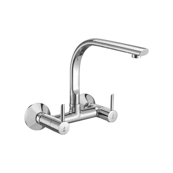 Sink Mixer With Elegant Large Swivel Spout (Wall Mounted Model)